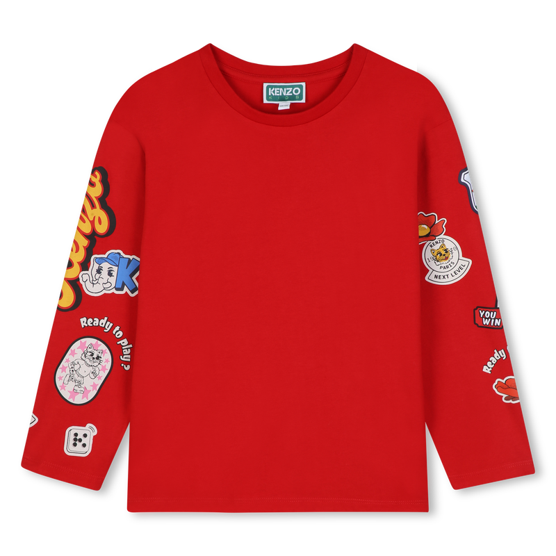Long sleeve t-shirt KENZO KIDS 
                        GIRL