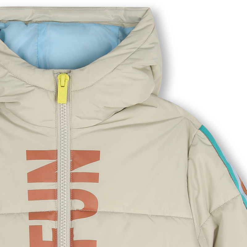 Hooded down jacket BILLIEBLUSH 
                        BOY
