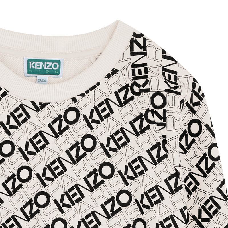Printed cotton sweatshirt KENZO KIDS 
                        BOY