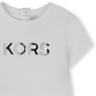 Short-Sleeved Dress MICHAEL KORS 
                    GIRL