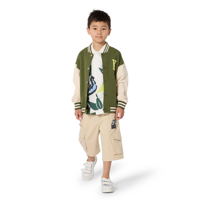 Patch Pocket Bermudas KENZO KIDS BOY