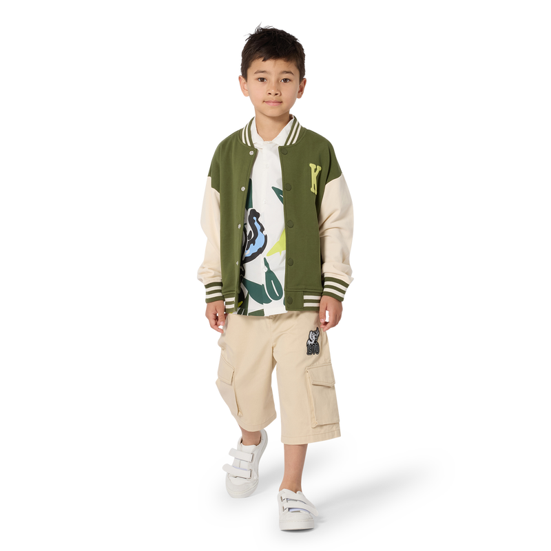 Patch Pocket Bermudas KENZO KIDS 
                        BOY