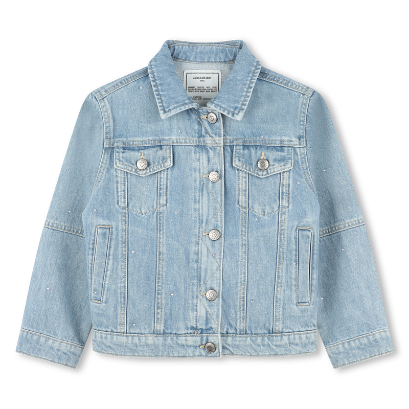 Diamanté Jean Jacket ZADIG & VOLTAIRE 
                    GIRL
