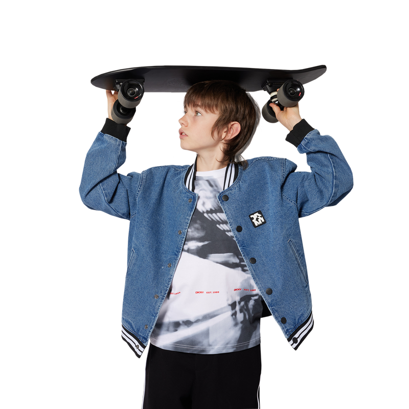 Printed cotton T-shirt DKNY 
                    BOY