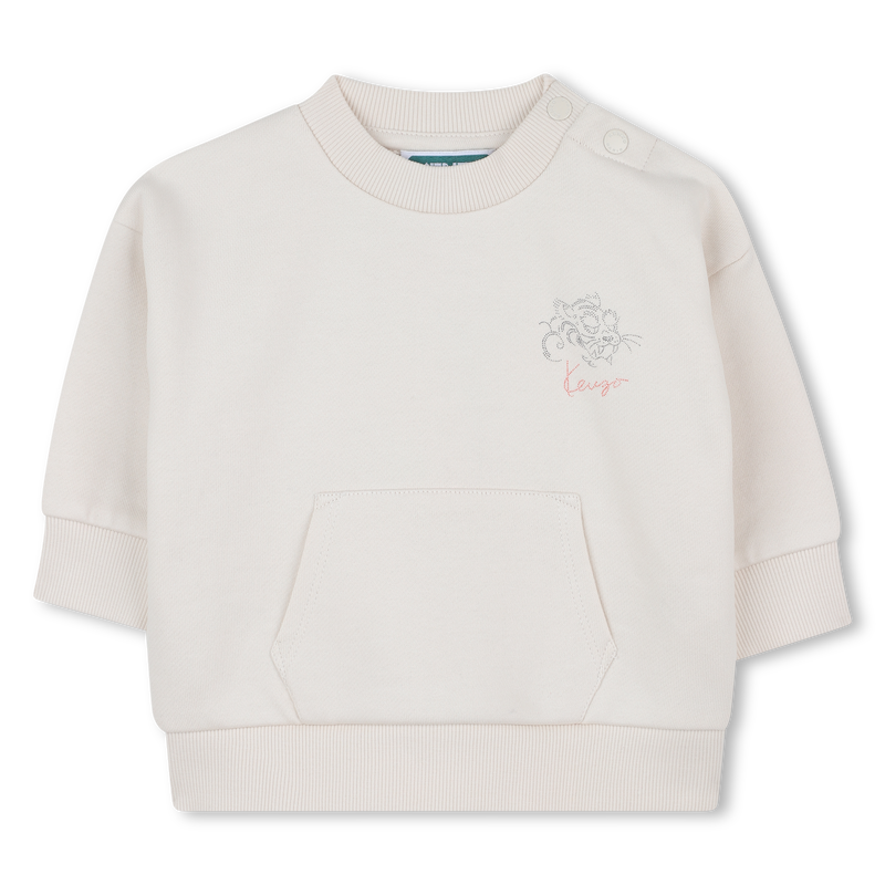 Sweatshirt with central front pocket KENZO KIDS 
                        BOY
