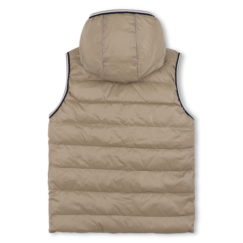 Flann-effect hooded puffer jacket BOSS 
                        BOY