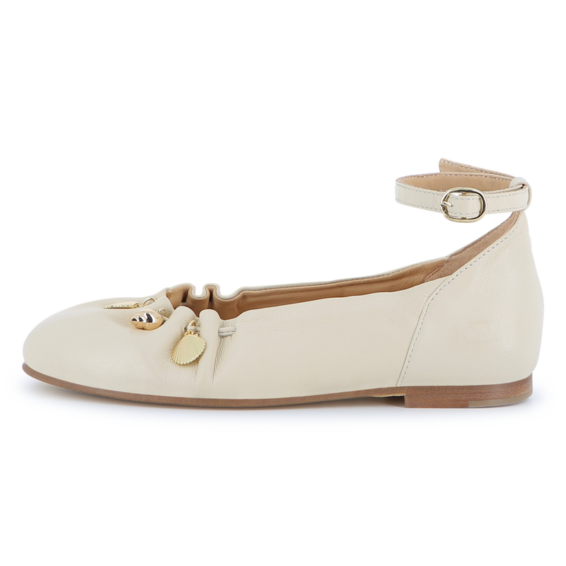 Ankle Strap Ballet Flats CHLOE 
                        GIRL