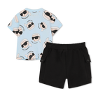 Shorts Outfit Set KARL LAGERFELD KIDS 
                    BOY