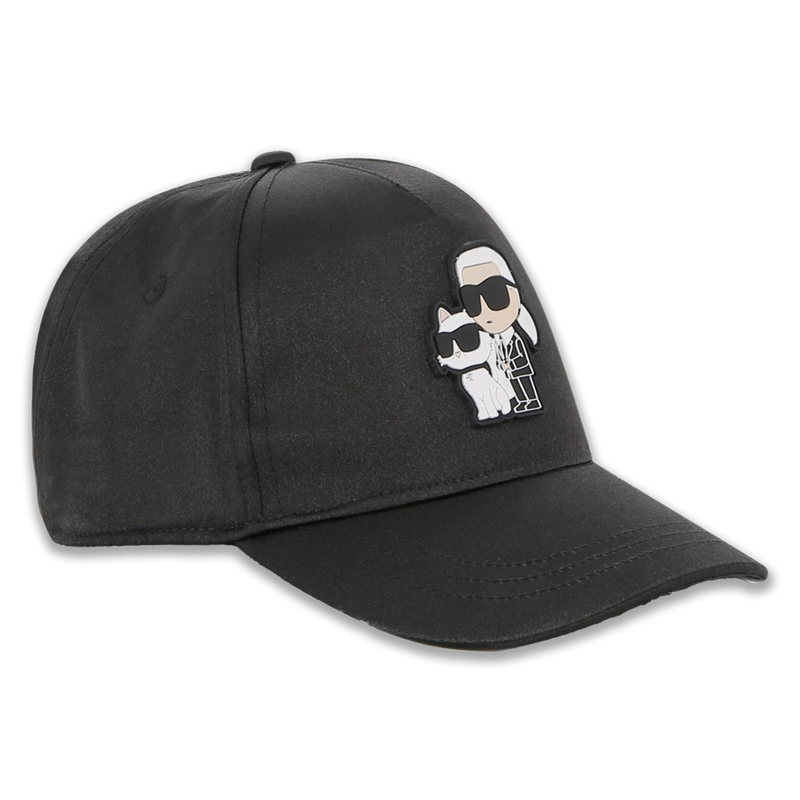 Shiny satin cap KARL LAGERFELD KIDS 
                    GIRL
