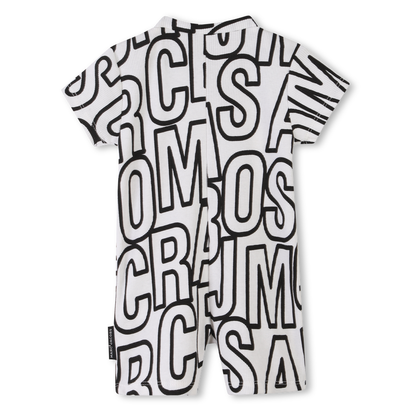 Short printed romper MARC JACOBS 
                    UNISEX