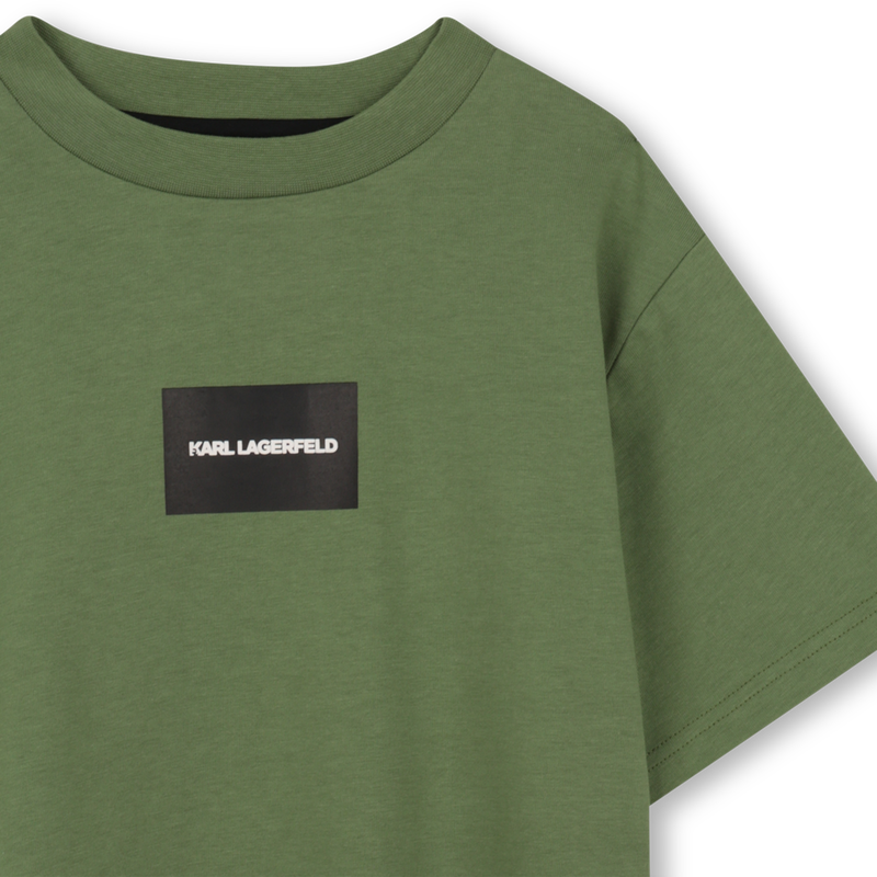 Short-Sleeved T-Shirt KARL LAGERFELD KIDS 
                        BOY