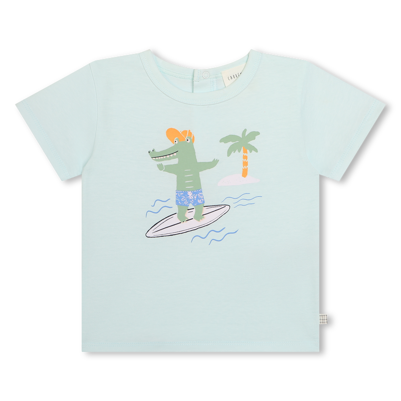 Cotton short-sleeved T-shirt CARREMENT BEAU 
                    BOY