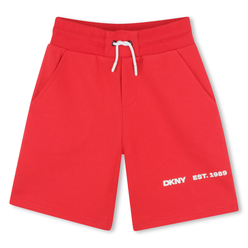 Cotton fleece Bermuda shorts DKNY 
                        BOY