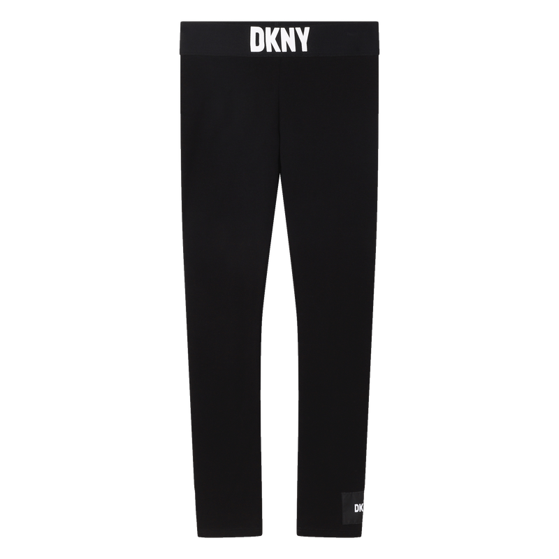 Plain cotton leggings DKNY 
                    GIRL
