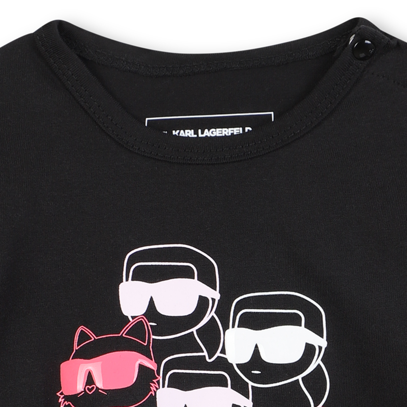 Long Sleeve T-Shirt KARL LAGERFELD KIDS 
                        GIRL