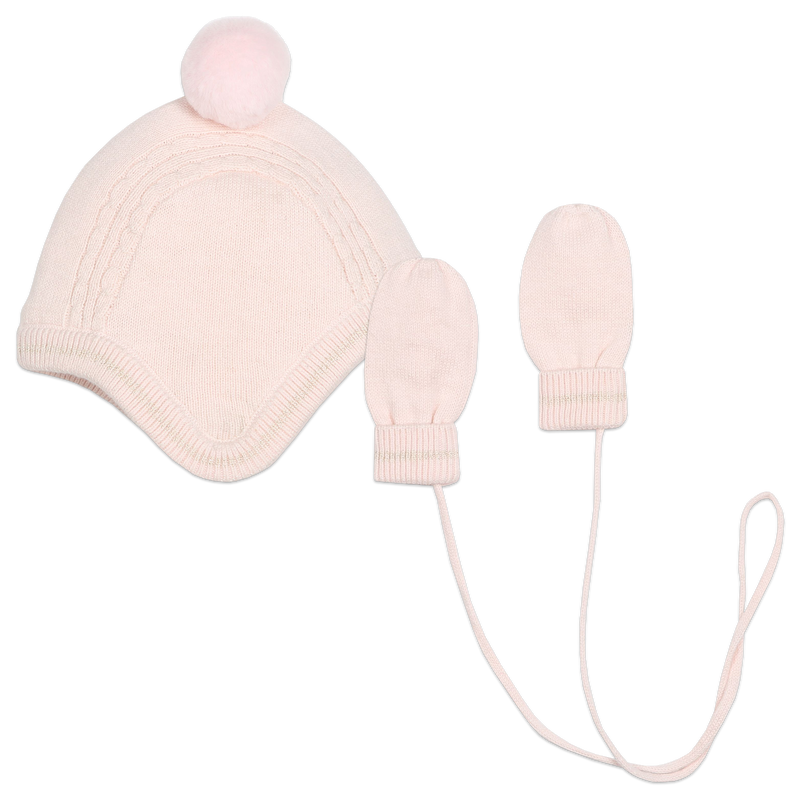 Hat & Mittens Set CARREMENT BEAU 
                    GIRL