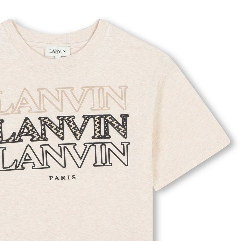 Triple Logo T-Shirt LANVIN 
                    BOY