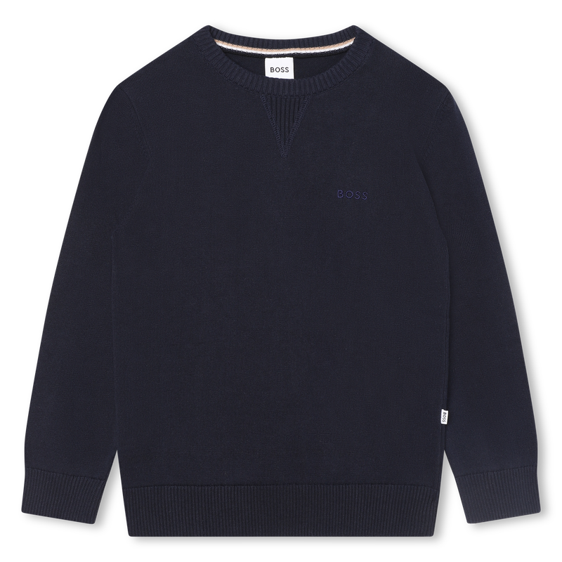 Cotton pullover BOSS 
                    BOY