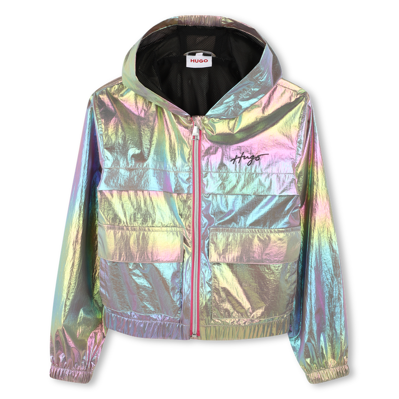 Hooded windbreaker HUGO 
                    GIRL