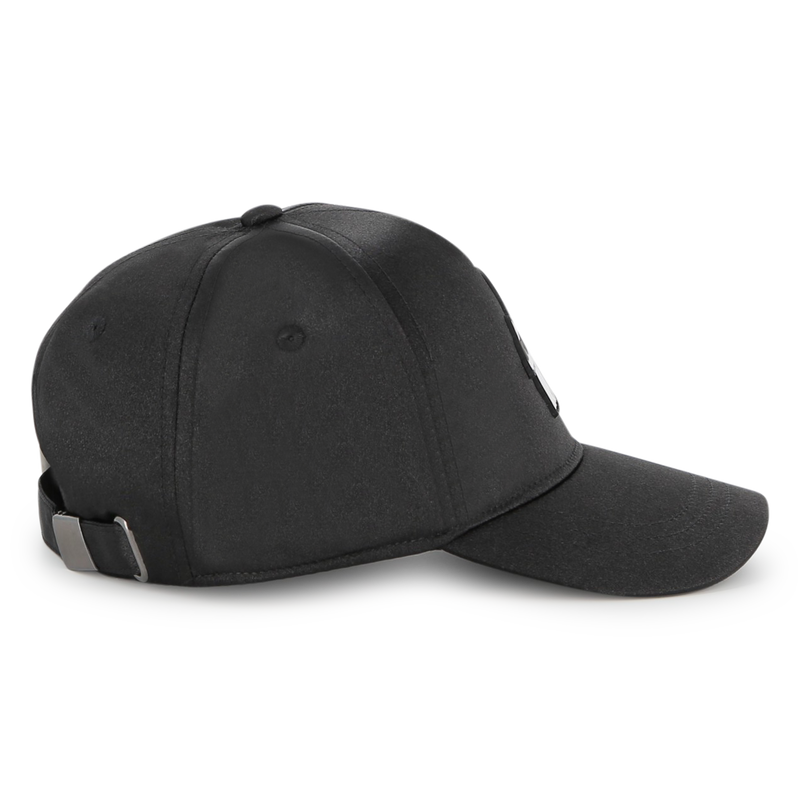 Shiny satin cap KARL LAGERFELD KIDS 
                    GIRL