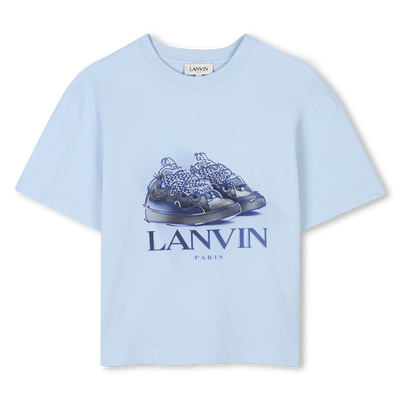LANVIN Short-sleeved cotton T-shirt for BOY | Kids around