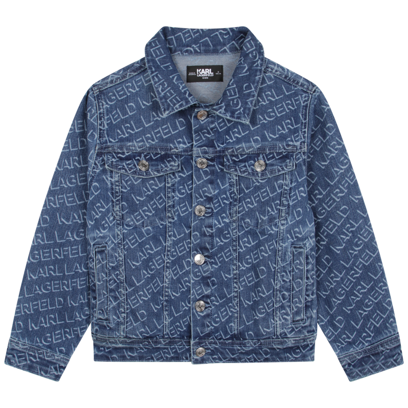 Supreme x Louis Vuitton Jacquard Denim Trucker Jacket Blue