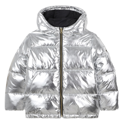 Hooded down jacket MICHAEL KORS GIRL