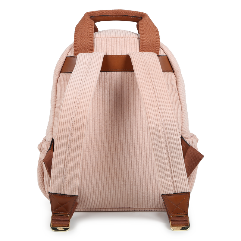 Velvet Corduroy Backpack CHLOE 
                    GIRL