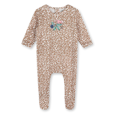 Patterned Press Stud Pajamas KENZO KIDS GIRL