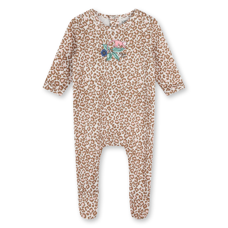 Patterned Press Stud Pajamas KENZO KIDS 
                        GIRL