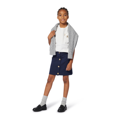 Short-sleeved jersey T-shirt MICHAEL KORS GIRL