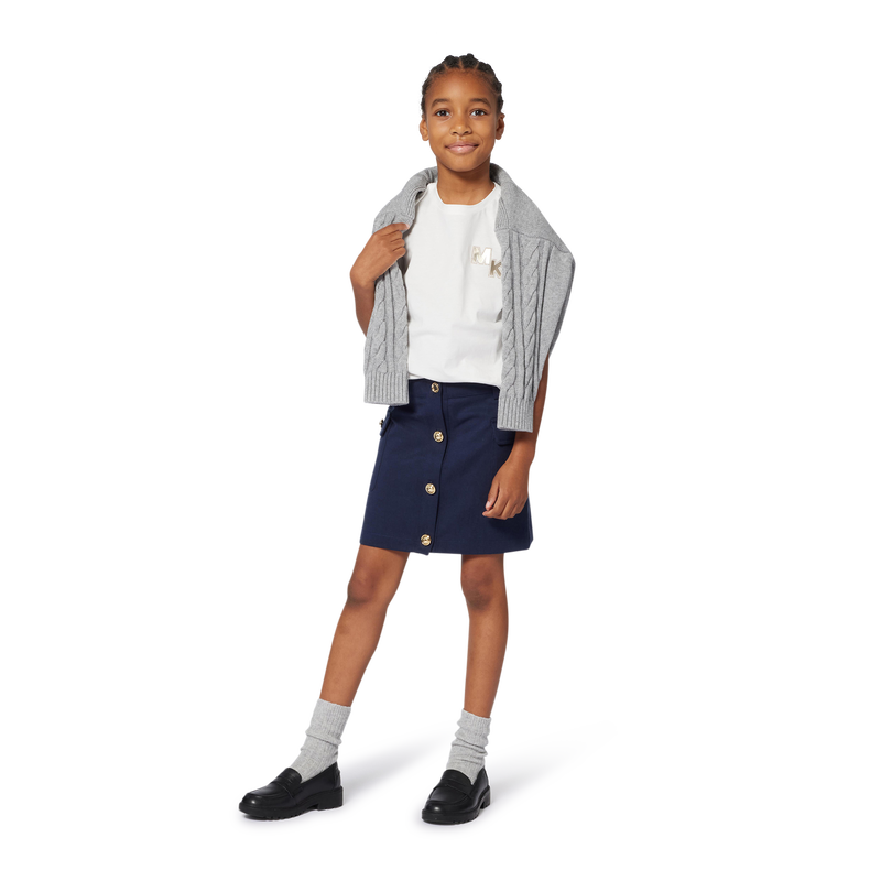 Short-sleeved jersey T-shirt MICHAEL KORS 
                        GIRL