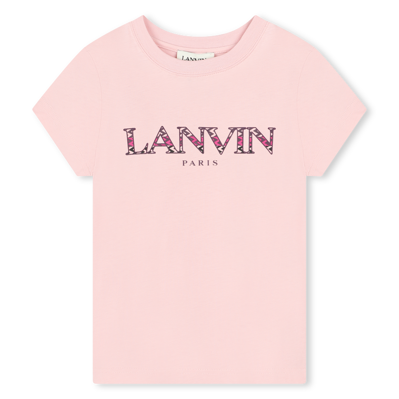 Curb Motif T-Shirt LANVIN 
                        GIRL