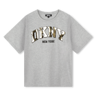 Short-Sleeved T-Shirt, CHINE GREY, hi-res