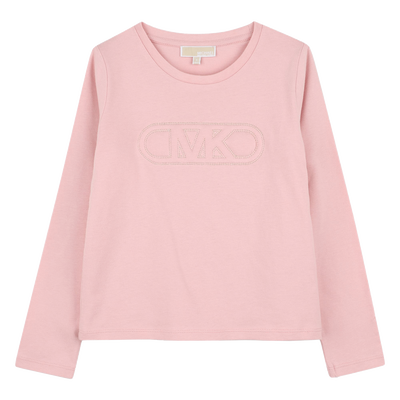 Long-sleeved jersey T-shirt MICHAEL KORS GIRL