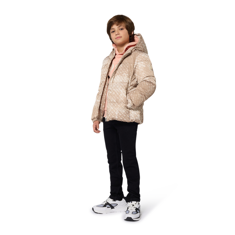 Hooded down jacket BOSS 
                    BOY