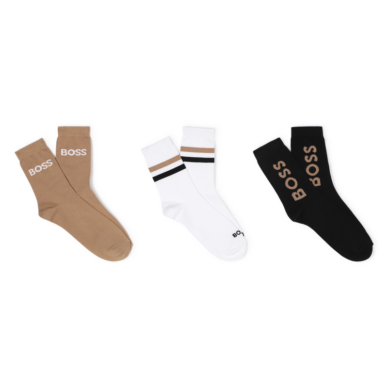 Pack of 3 pairs of socks BOSS 
                    BOY