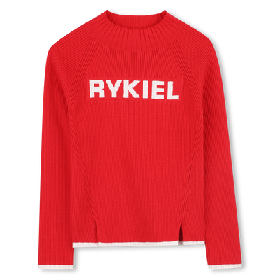 Stand-up neck sweater SONIA RYKIEL GIRL