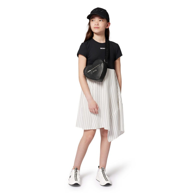 Bi-material party dress DKNY 
                        GIRL