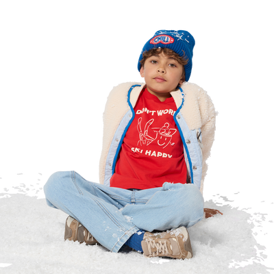 Fleece jacket KIDS AROUND BOY