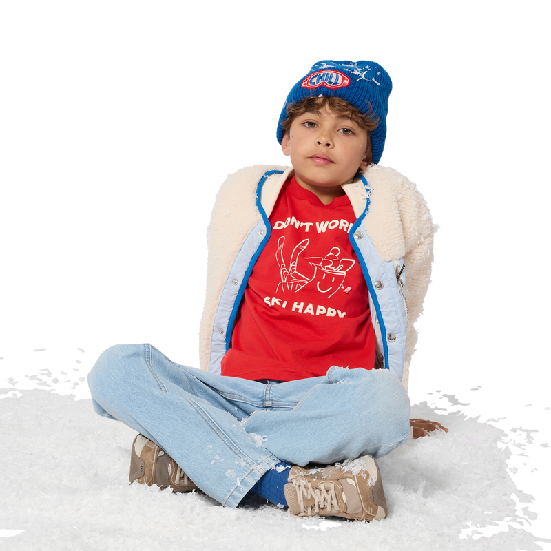 Fleece jacket KIDS AROUND 
                        BOY