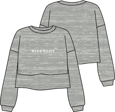 Fleece sweatshirt GIVENCHY GIRL