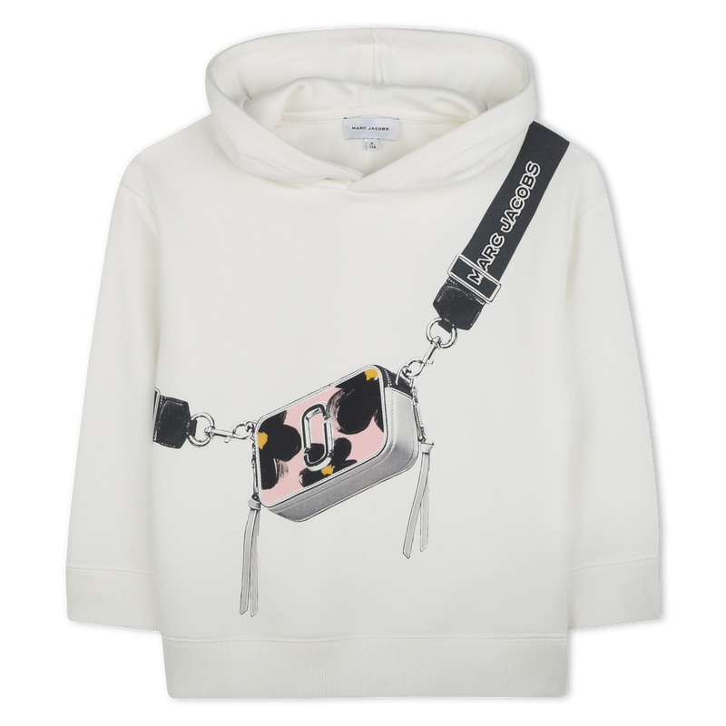 Hooded fleece sweatshirt MARC JACOBS 
                        GIRL