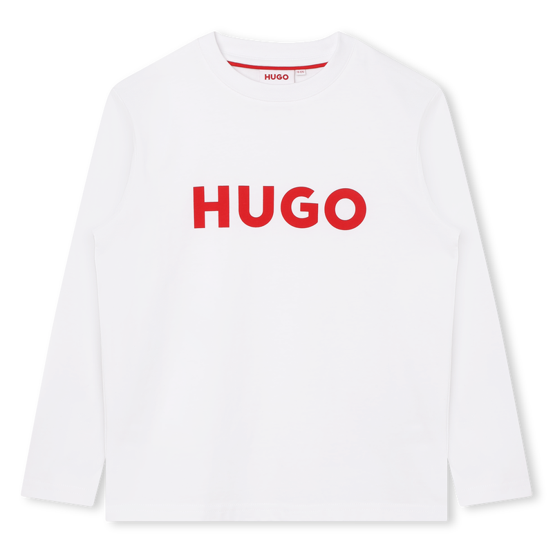 T-shirt with logo print HUGO 
                    BOY