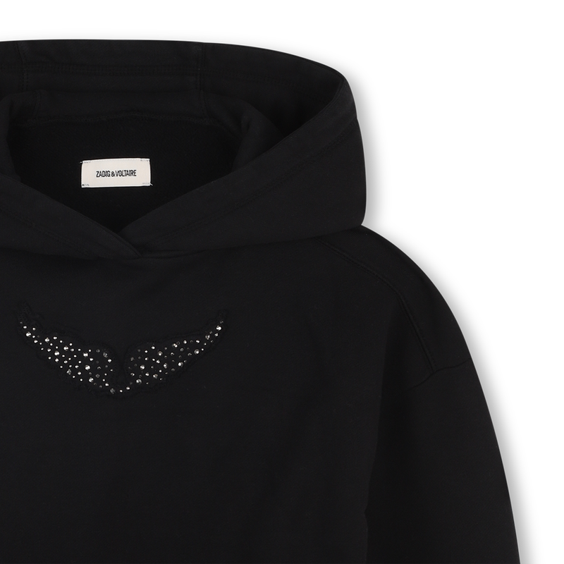 Dropped shoulder hoodie ZADIG & VOLTAIRE 
                    GIRL