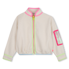 Fleece fabric cardigan BILLIEBLUSH 
                    GIRL