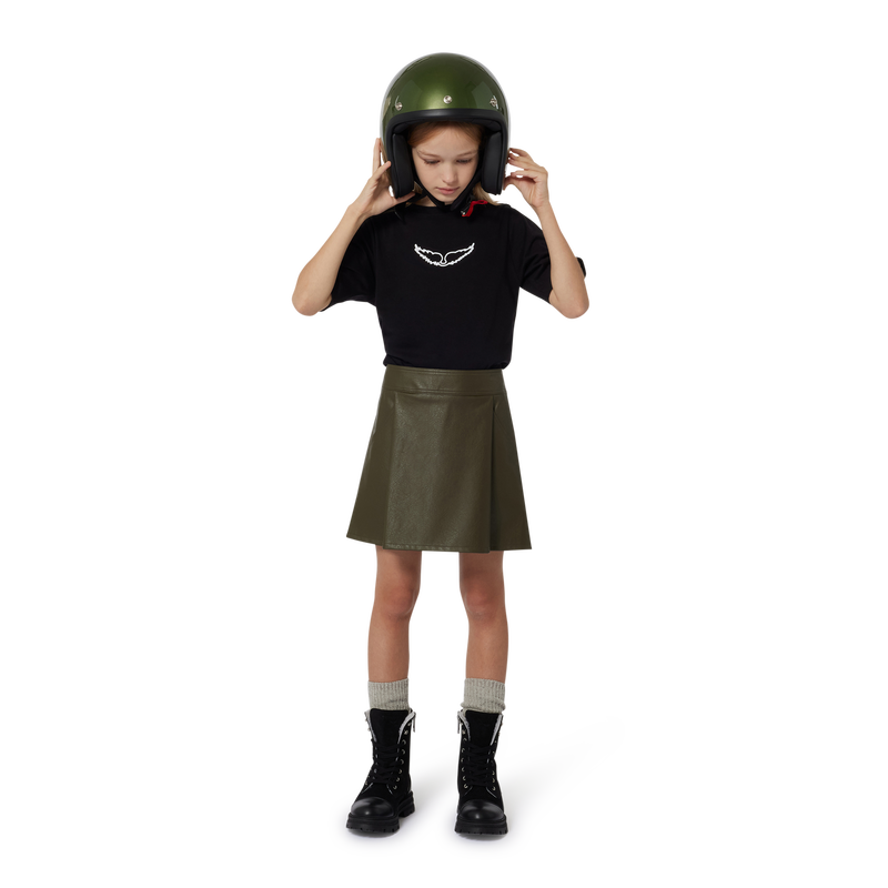 Crinkle-Effect Skirt ZADIG & VOLTAIRE 
                        GIRL