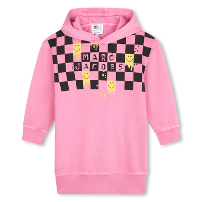 Cotton Fleece Dress MARC JACOBS GIRL