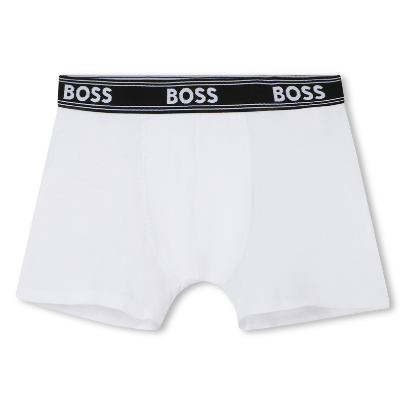 Pack of 3 jersey boxer briefs BOSS 
                    BOY