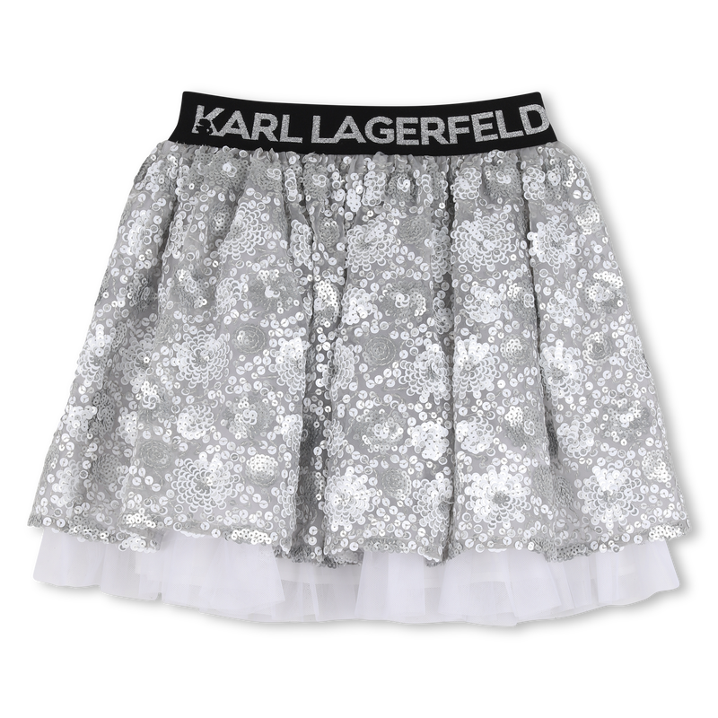 Sequin Skirt KARL LAGERFELD KIDS 
                        GIRL